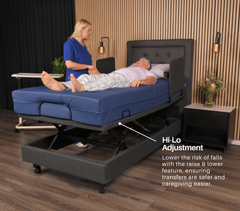 Floorline Hi-Lo Adjustable Base and Mattress