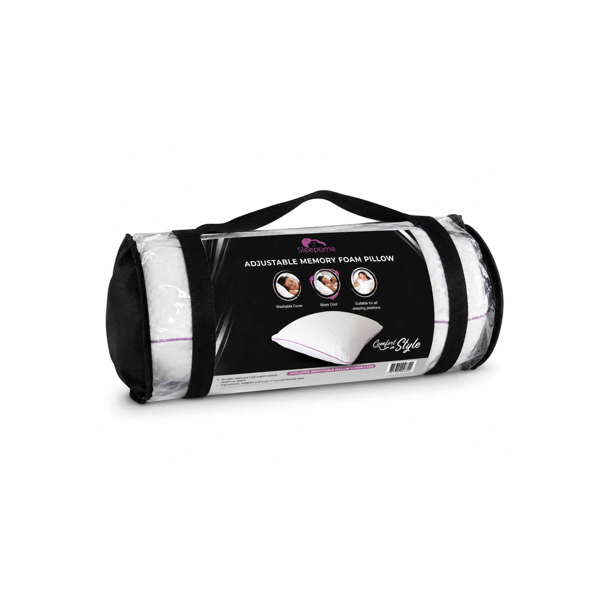 Adjustable Memory Foam Pillow