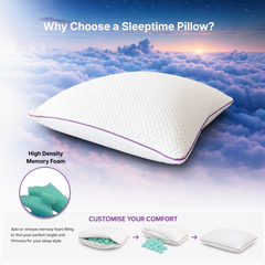 Adjustable Memory Foam Pillow